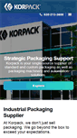 Mobile Screenshot of korpack.com